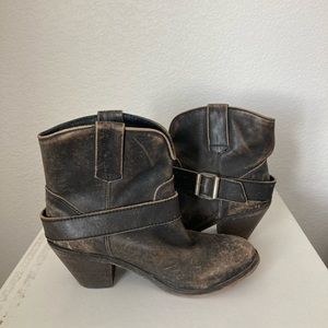 Corral Buckle Booties